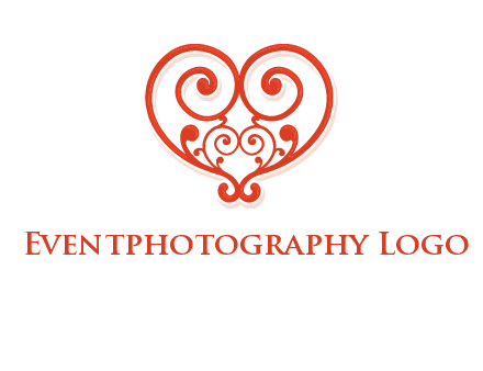 heart matchmaking logo design
