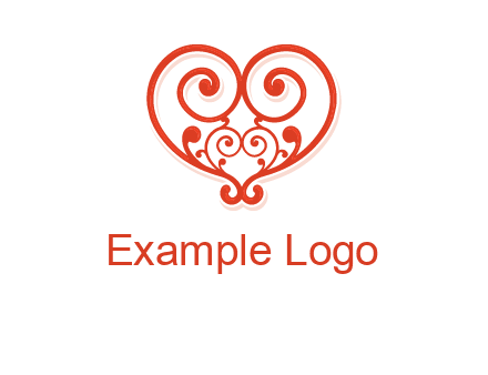 heart matchmaking logo design