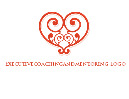heart matchmaking logo design