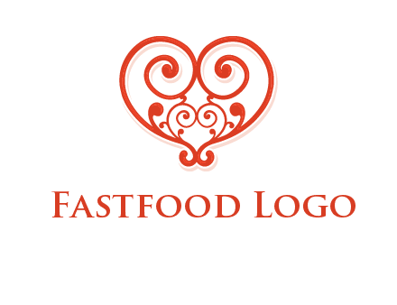 heart matchmaking logo design