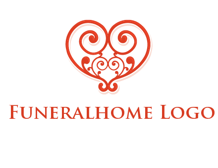 heart matchmaking logo design