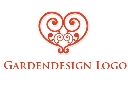 heart matchmaking logo design