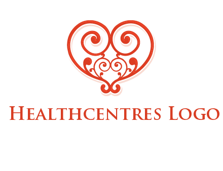 heart matchmaking logo design