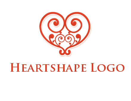 heart matchmaking logo design