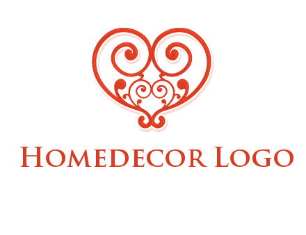 heart matchmaking logo design
