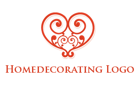 heart matchmaking logo design