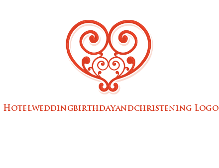 heart matchmaking logo design