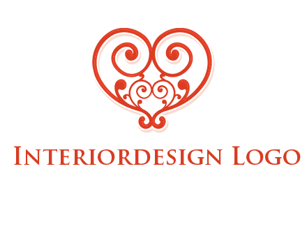 heart matchmaking logo design