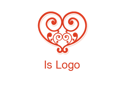 heart matchmaking logo design