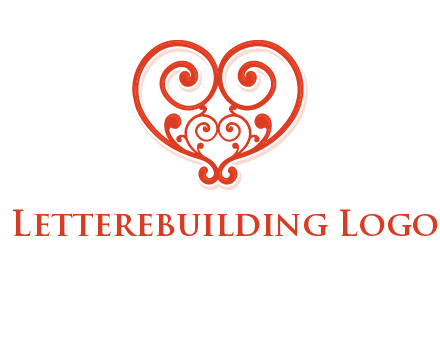 heart matchmaking logo design
