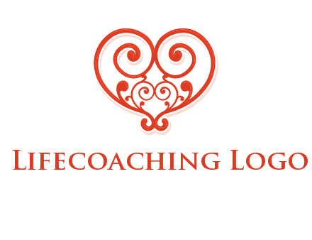 heart matchmaking logo design