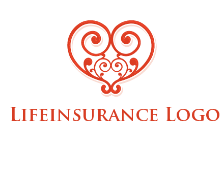 heart matchmaking logo design