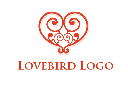 heart matchmaking logo design