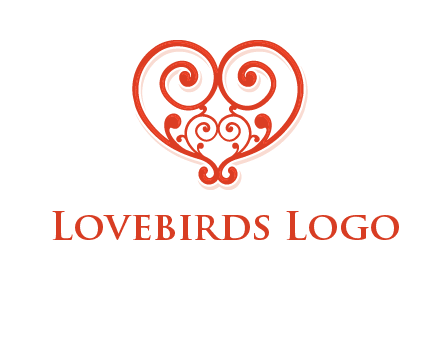 heart matchmaking logo design