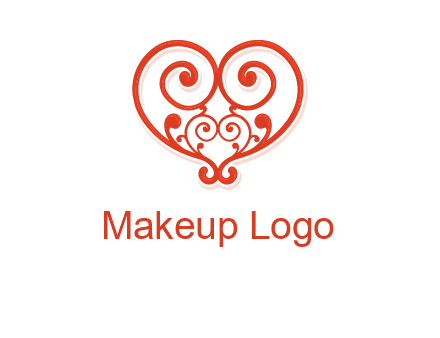 heart matchmaking logo design