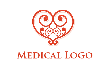 heart matchmaking logo design
