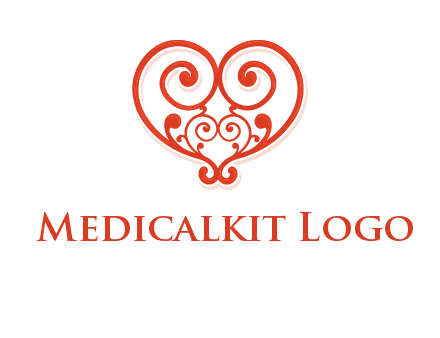 heart matchmaking logo design