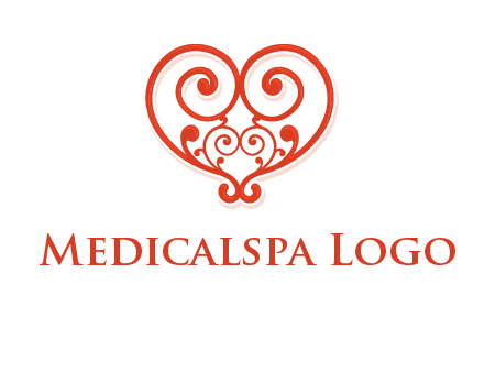 heart matchmaking logo design