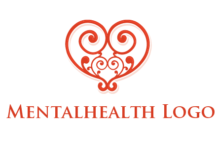 heart matchmaking logo design