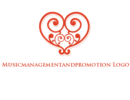 heart matchmaking logo design