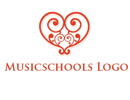 heart matchmaking logo design