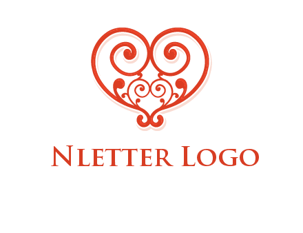 heart matchmaking logo design