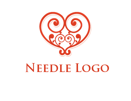 heart matchmaking logo design