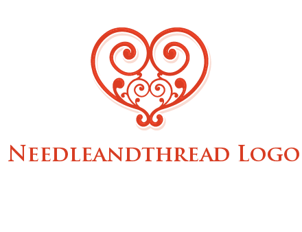 heart matchmaking logo design