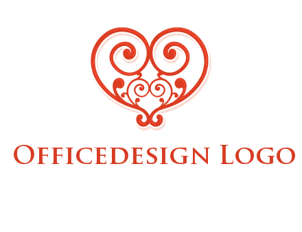 heart matchmaking logo design