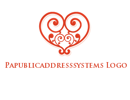 heart matchmaking logo design