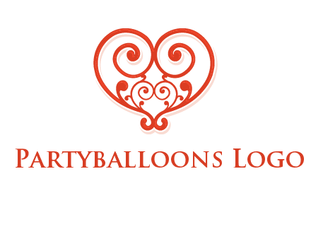 heart matchmaking logo design