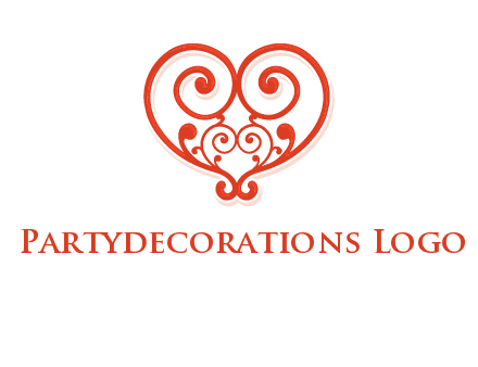 heart matchmaking logo design