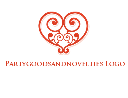 heart matchmaking logo design