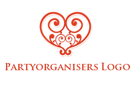 heart matchmaking logo design