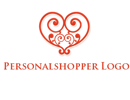 heart matchmaking logo design
