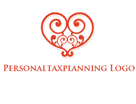 heart matchmaking logo design