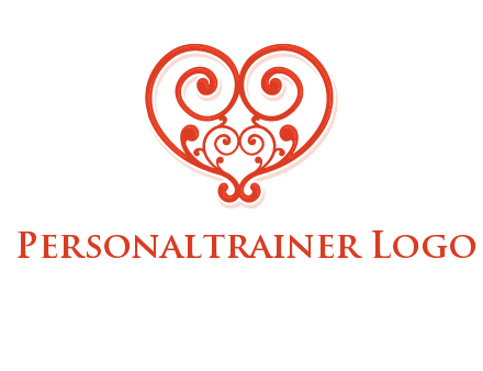 heart matchmaking logo design