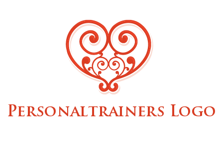 heart matchmaking logo design