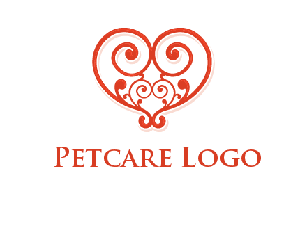 heart matchmaking logo design
