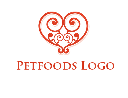 heart matchmaking logo design