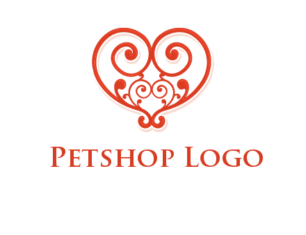 heart matchmaking logo design