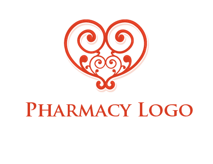 heart matchmaking logo design