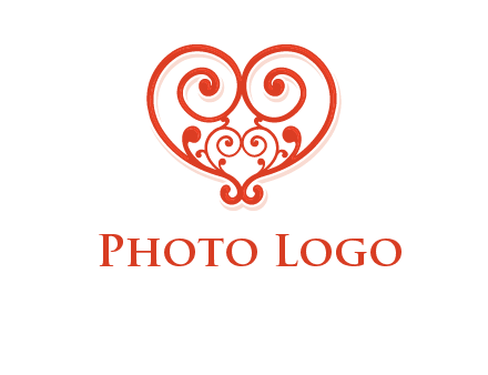 heart matchmaking logo design