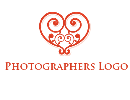 heart matchmaking logo design