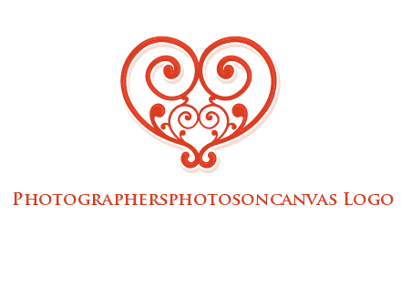 heart matchmaking logo design