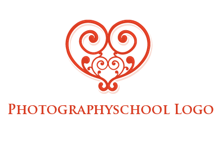 heart matchmaking logo design