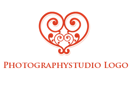 heart matchmaking logo design