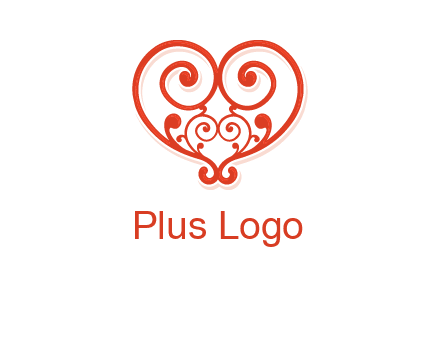 heart matchmaking logo design
