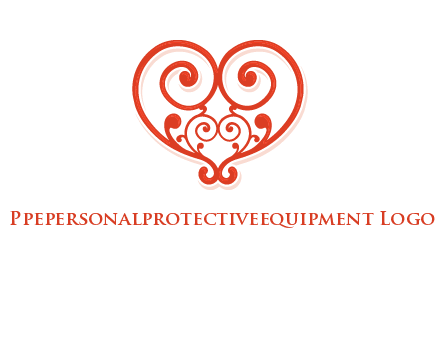 heart matchmaking logo design