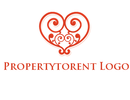 heart matchmaking logo design